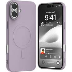 Mercury Mercury MagSafe Semi-Silicone iPhone 16 Plus 6,7" Smartphone Hülle Violett