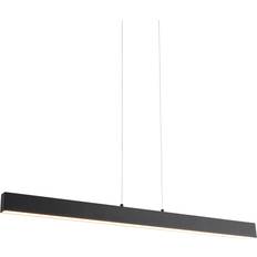 QAZQA Svart inkl LED 3-stegsdimmer 2700-4000K Pendellampa