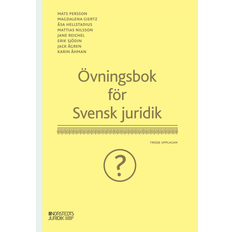Svensk juridik Övningsbok För Svensk Juridik (Häftad)