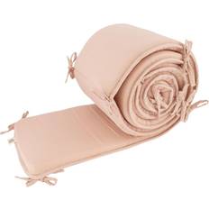 Spjälsängsskydd tjockt Barnrum Buddy & Hope Tjockt Spjälsängsskydd I Bomullsmuslin Rosa 25x360cm