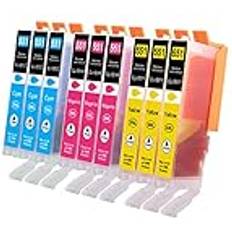 550XL 551XL bläckpatron kompatibel med Canon 550 551XL för PIXMA IP7250 MX925 MX725 MG550 MG5650 MG7550 MG6650 MG5450 MG6350 MG6450 MG7150