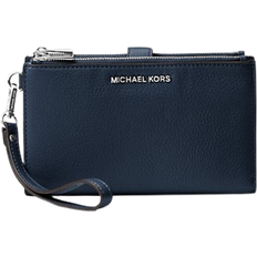 Michael Kors Adele Leather Smartphone Wallet - Blue - ONE