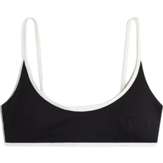 H&M Padded Bikini Top - Black/White