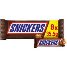 Mars Chocolates Mars Snickers with Milk Chocolate 35.5g 8pack