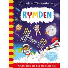 Magisk vattenmålning Magisk Vattenmålning : Rymden (Bok, Spiral)