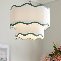 Mochi Dunelm Mochi 2 Tier Lamp Moss Green Shade ∅ 30cm