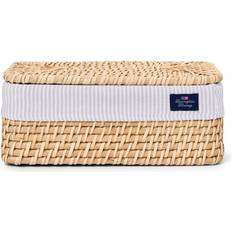 Lexington Rattan Basket With Lid And Liner Kurv