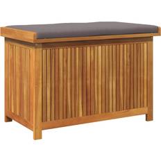 Hout Terrasopslag en Hoezen vidaXL Udendørs Hyndeboks 90x50x60,5 cm Massivt Akacietræ