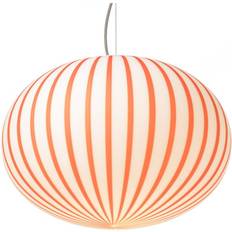 Established & sons filigrana ellipse Established & Sons Filigrana Light S4 Ellipse Ø45 Red Canes Svart Vit Pendellampa 45cm