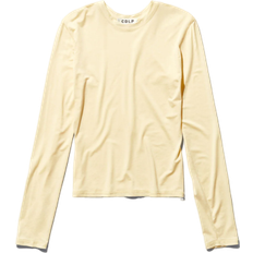 CDLP Lightweight Long Sleeve t-Shirt Panna Cotta