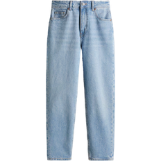 H&M Slim Mom High Ankle Jeans - Blå