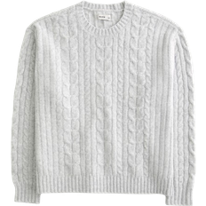 Hollister Comfy Cloud Cable-Knit Crew Sweater - Women's