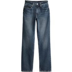 H&M Ladies Blue Straight High Jeans