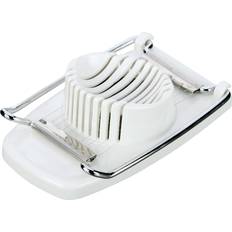 Äggskivare Plast Vit/Silver 9 x 13 cm