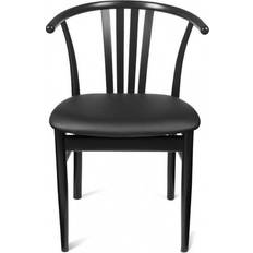 Jané Dining Lacquered Black Køkkenstol 80cm