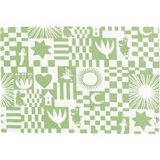 Moomin Arabia Party Placemat 31x46 cm Place Mat Green (46x31cm)