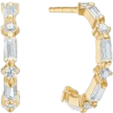 Smykker Mads Z Everest Color Earrings - Gold/Transparent