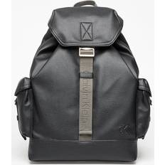 Calvin Klein Cargo Flap Backpack - Black