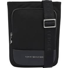 Tommy Hilfiger Business Metal Logo Crossbody Bag - Black