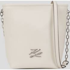 Beige Sacs Seau Karl Lagerfeld Petit Sac Seau K/autograph - Ciment