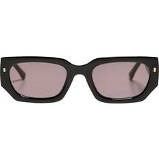 Sunglasses Bershka Solbriller - Burgunder/Sort