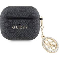 Guess PC PU 4G Script Charm Case Airpods 3