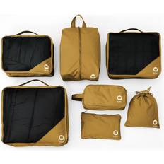 Pakkeposer Hauptstadtkoffer Packing Cubes Packhilfe Set 7-teilig Travel Organizer Herbstgold