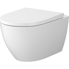 Rimless CERSANIT Zen Pro Vortex Tornado Væghængt Toilet Rimless Inkl Softclose Sæde