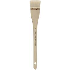 Silver Brush Limited Silver Atelier Flat Hake Brush Size 20 Long Handle