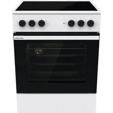 Hvid - Indbygningsovne Hisense Ceramic Hob HCC8617WB Hvid, Sort