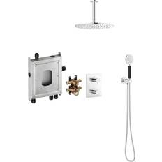 Mora Armatur INXX II Shower System Ceiling SE Krom Krom