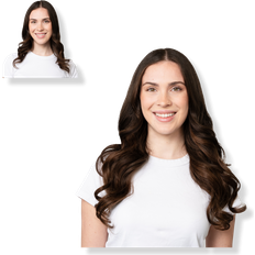 Locks & Mane 20" Clip-in Human Hair Extension