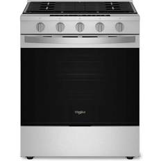 Ranges Whirlpool 30 in 5-Burners Smart Slide-In Gas Range Stainless Steel