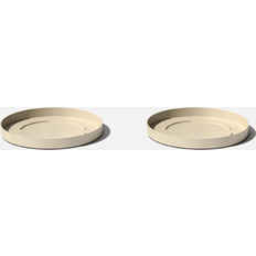 Plant Saucers Veradek Mason Series Kona Planter Tray 20 inch 2 Pack