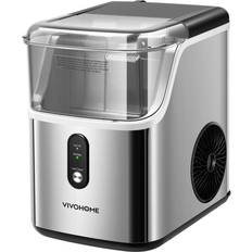 VIVOHOME Countertop Nugget Pebble Ice Maker 8.7 in 33 lbs