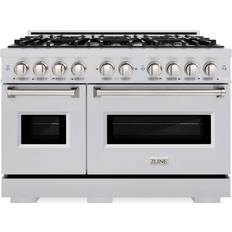 Ranges ZLINE Classic 48 in 8-Burner Gas Range with Double Oven Stainless Steel