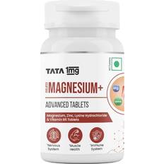Tata 1mg Chelated Magnesium Plus Tablet with Zinc Vitamin B6 - 60 Tabs