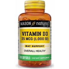 Mason Natural Mason Natural Vitamin D3 25 mcg 1000 IU