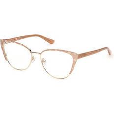 Guess Dam Glasögon Guess Kvinna GU50121 059 Metall Beige Cat Eye