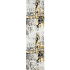 17 Stories White Gold 2'2 x 7'9 Area Rug