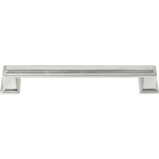Building Materials MNG Hardware Beacon Hill 128mm Polished Nickel Rectangular Handle