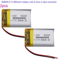 2pcs 3.7V 250mAh LED Bluetooth Speaker