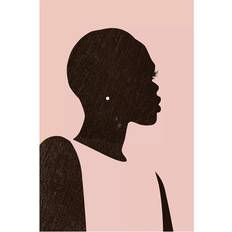 Ophelia & Co Pink Silhouette II Wrapped Canvas Graphic 66.04cm H x 45.72cm W x 3.8cm D Framed Art 45.7x66cm