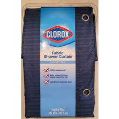 Clorox Fabric Shower Curtian Blue