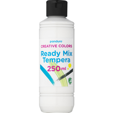 Temperafärger Panduro Ready Mix Tempera 250ml Hvid
