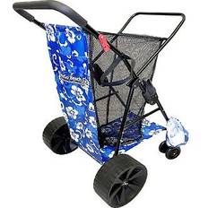 EasyGo Products Product Beach Cart Wagon Heavy Duty Folding Ocean Utility Cart