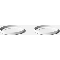 Plant Saucers Veradek Mason Series Kona Planter Tray 20 inch 2 Pack