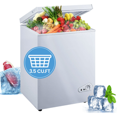 Freezers Jeremy Cass 2.5-Cu Feet Manual Defrost Chest Freezer FRZFLGJLO72QW White