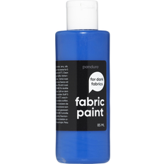 Panduro Vattenbaserad Textilfärg Panduro Fabric Paint 85 ml – blå täckande textilfärg för mörkt tyg