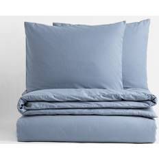 H&M Cotton Double/King Set Duvet Cover Blue (230x220cm)